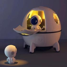 Humidificateur  d'air électrique Spacecraft avec lumière LED