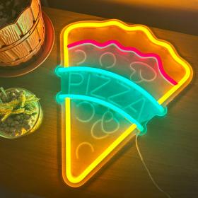 Signe Néon Led Pizza Pour Décoration De Restaurant