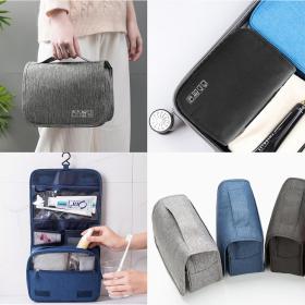 Trousse de Toilette de Voyage à Suspendre, Imperméable et Légère, Grande Capacité