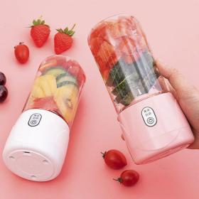Mixeur portable,mini blenders pour smoothies et milk-shakes, presse-agrumes USB rechargeable 400ML