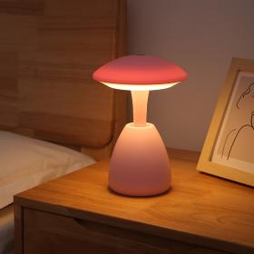 Veilleuse LED Tactile Sans Fil à Intensité Réglable avec Chargeur USB